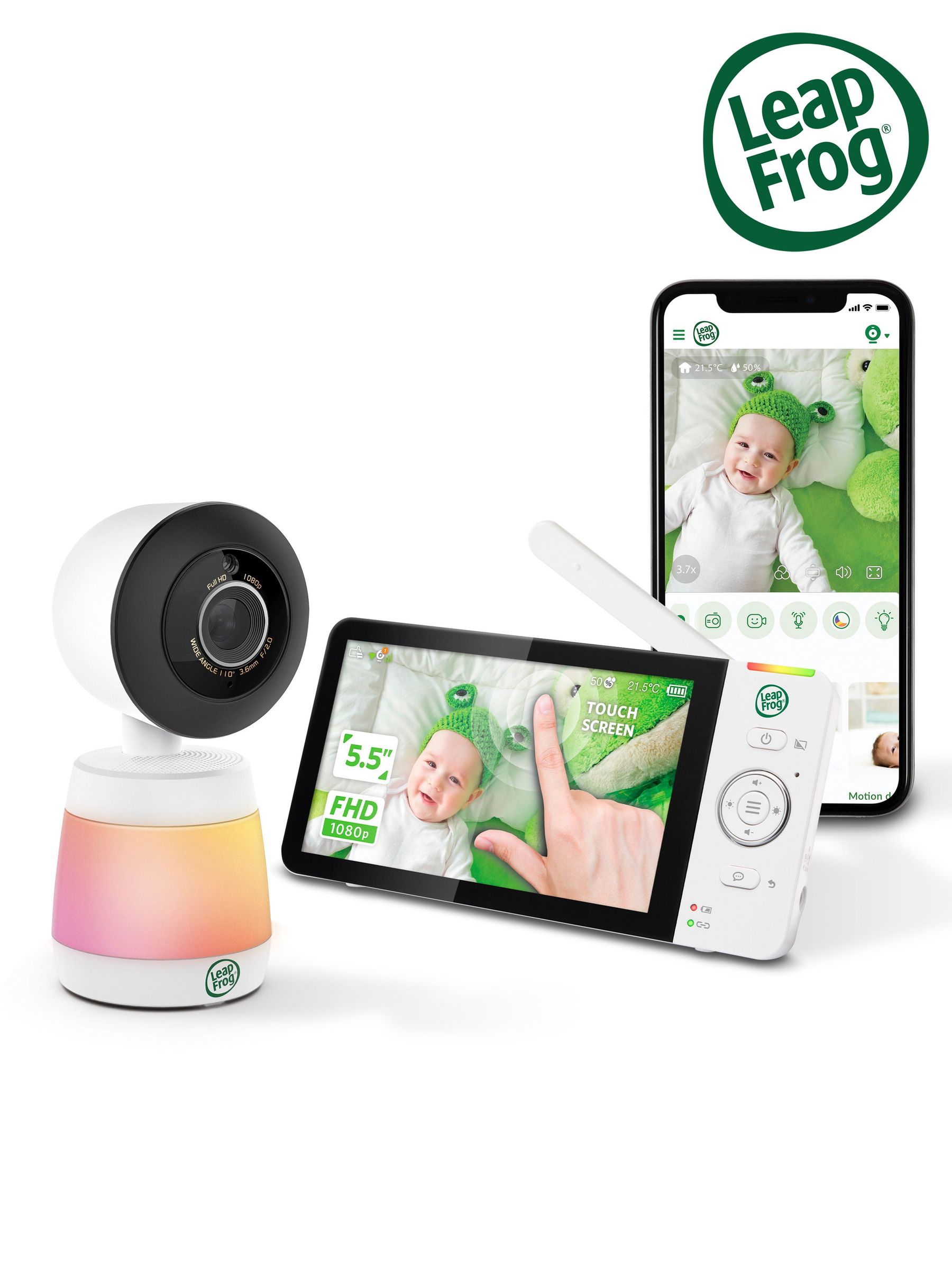 Leapfrog Toys LF2936HD Touch Screen WiFi Smart Baby Monitor (E80310) | £230