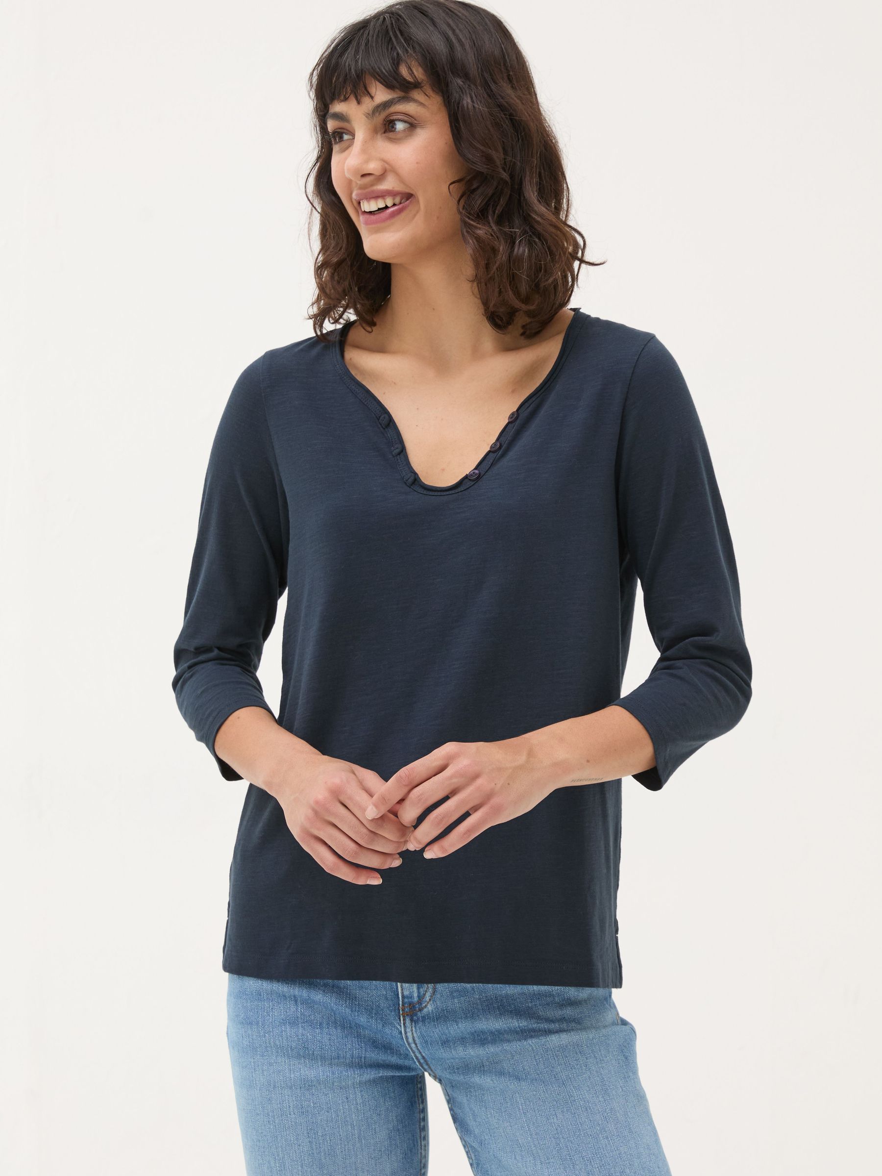 Porter Navy 100% Cotton T-Shirt (E80993) | £28