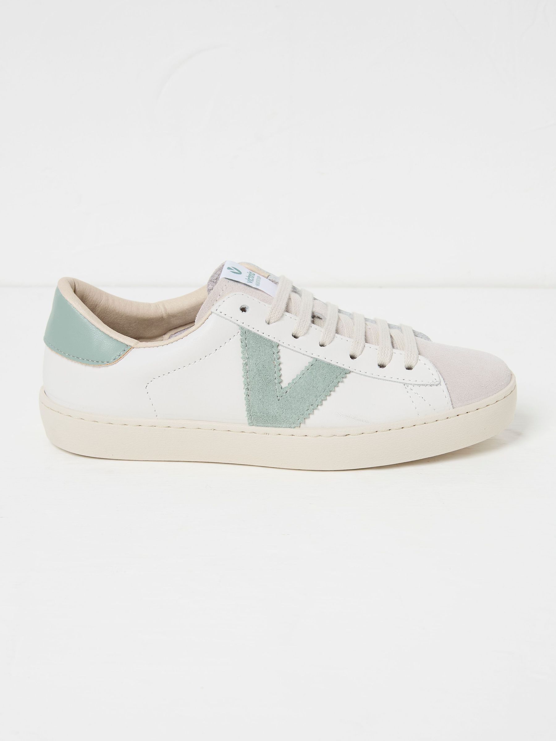 Victoria Berlin White & Green Victoria Berlin White & Green Trainers (E81217) | £99