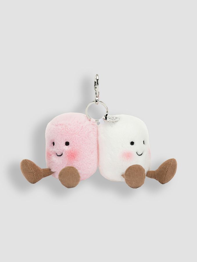 Amuseable Pair of Marshmallows Bag Charm (E81770) | £25