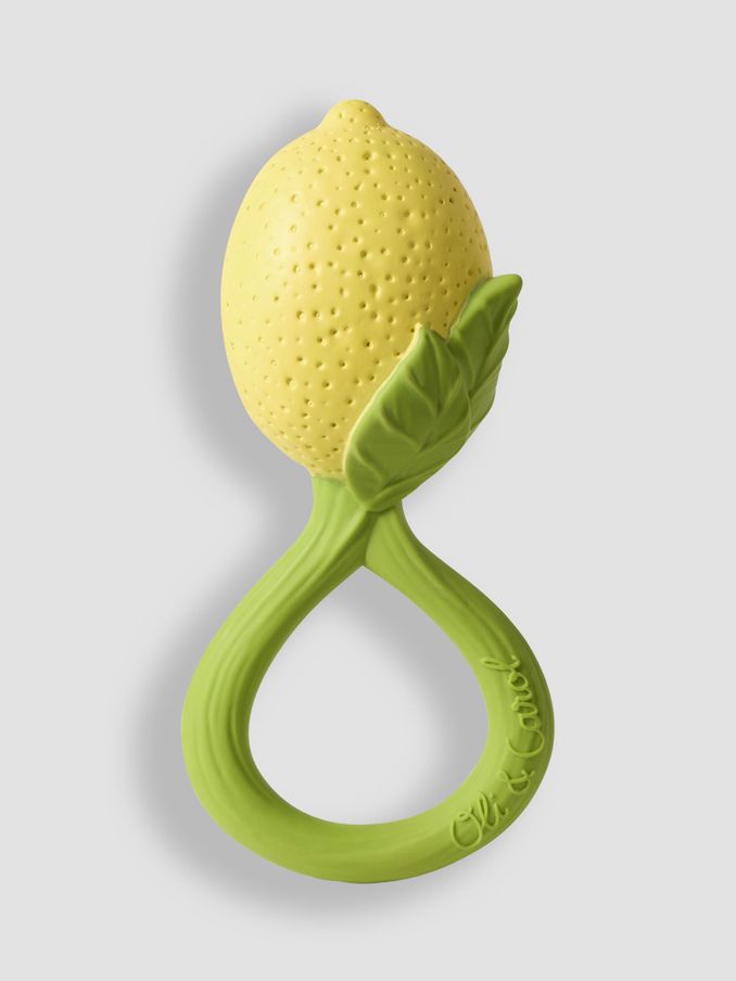 Oli and Carol Lemon Rattle and Teether (E81778) | £10