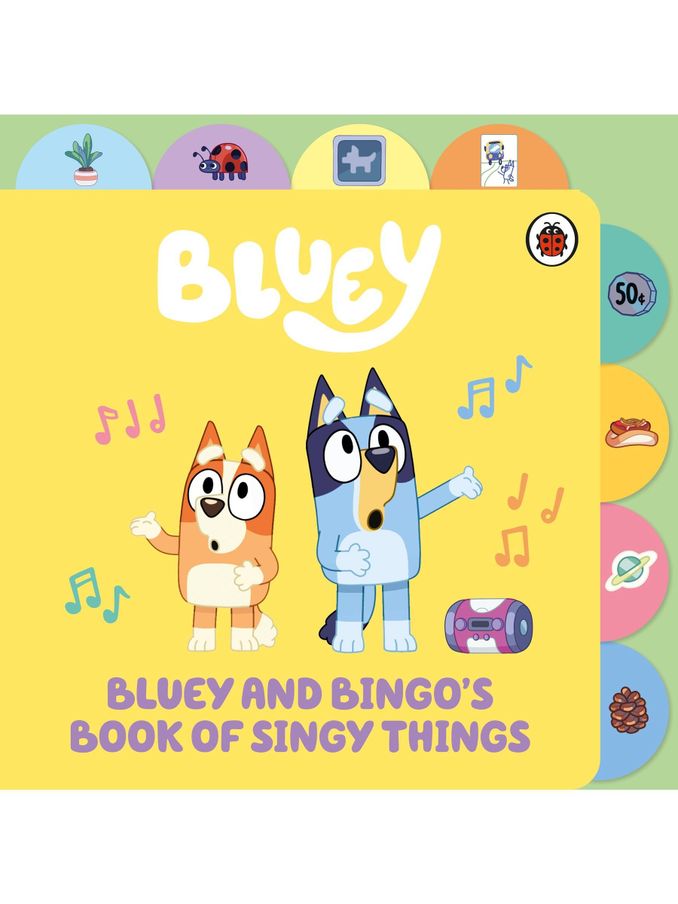 Bluey: Bluey and Bingo’s Book of Singy Things (E81819) | £8