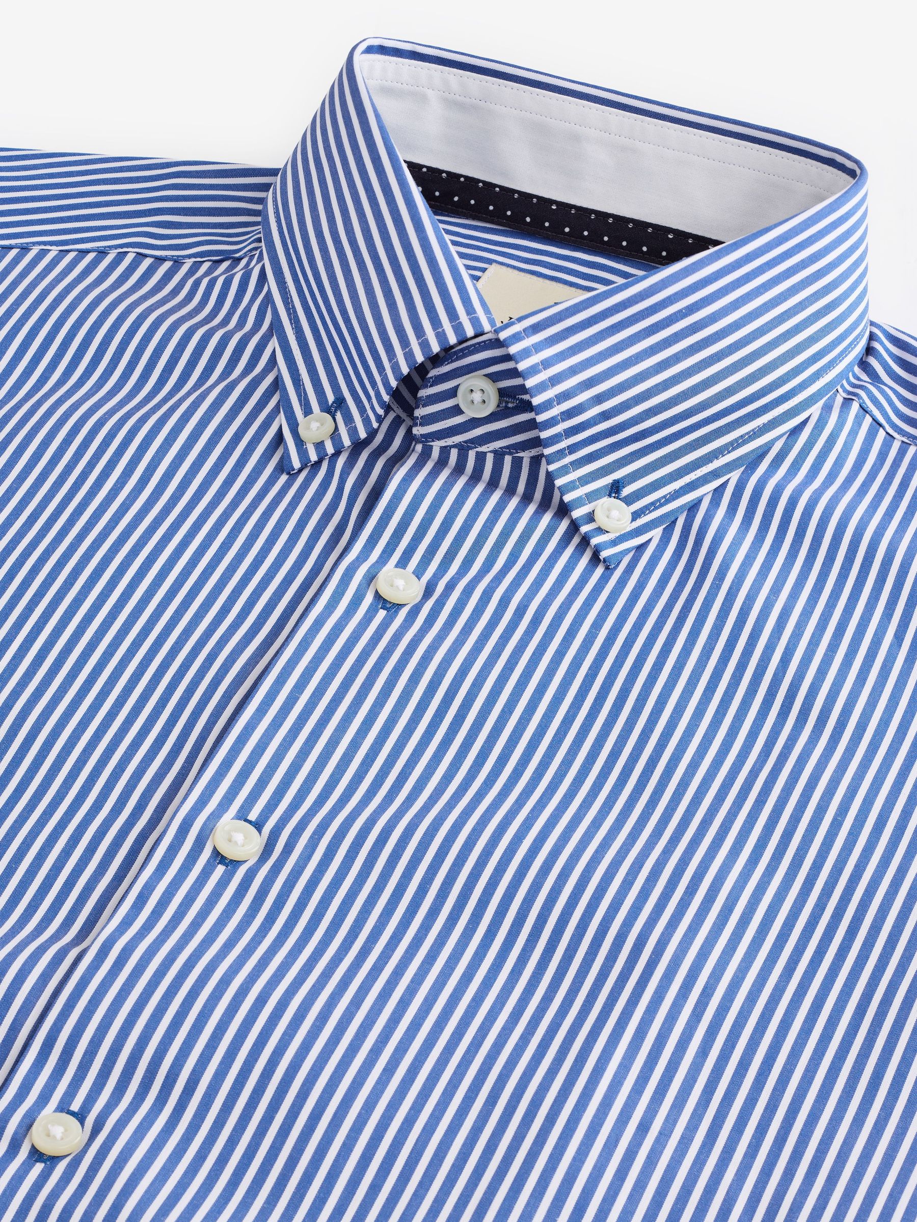 Blue Bengal Long Sleeve 100% Cotton Shirt (E83166) | £55