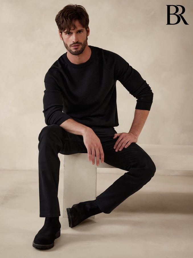 Banana Republic Navy Blue Slim Traveler Trousers 2.0 (E83715) | £95