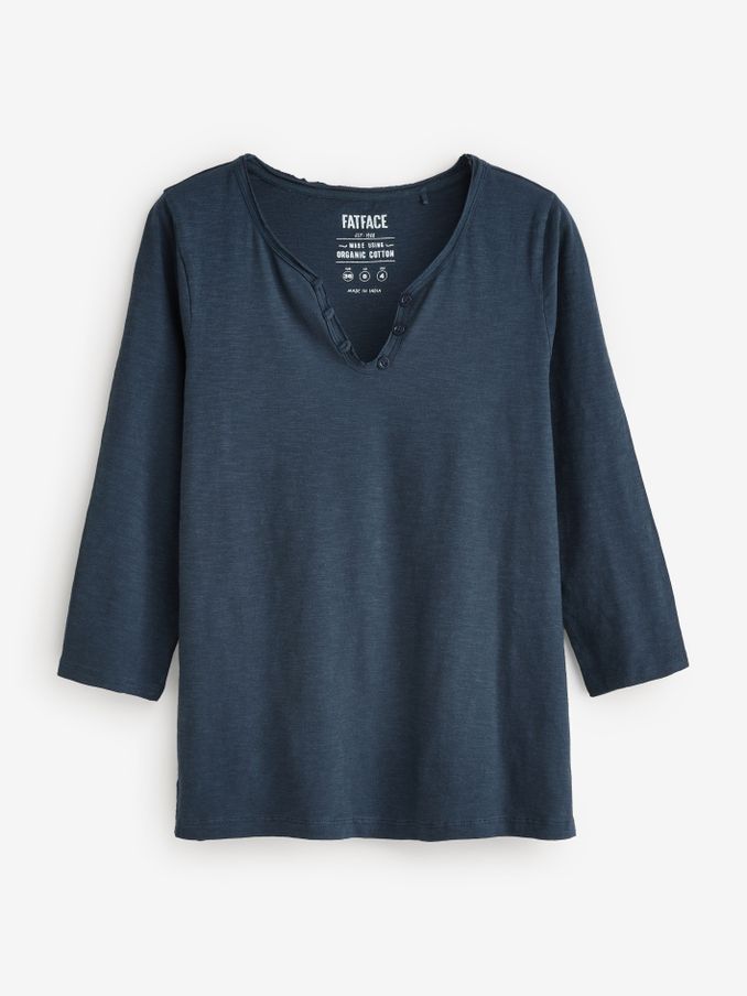 Navy 100% Cotton Porter T-Shirt (E86334) | £16