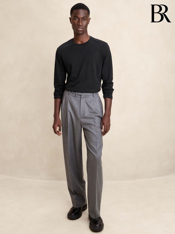 Banana Republic Black Long Sleeve T-Shirt (E87869) | £35