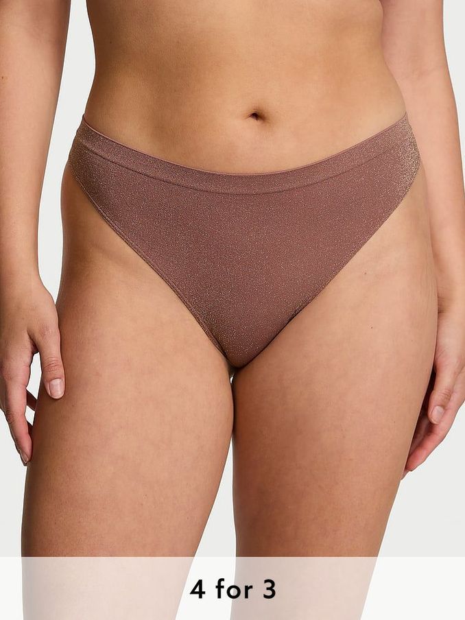 Vintage Rose Pink Thong Knickers (E87941) | £9