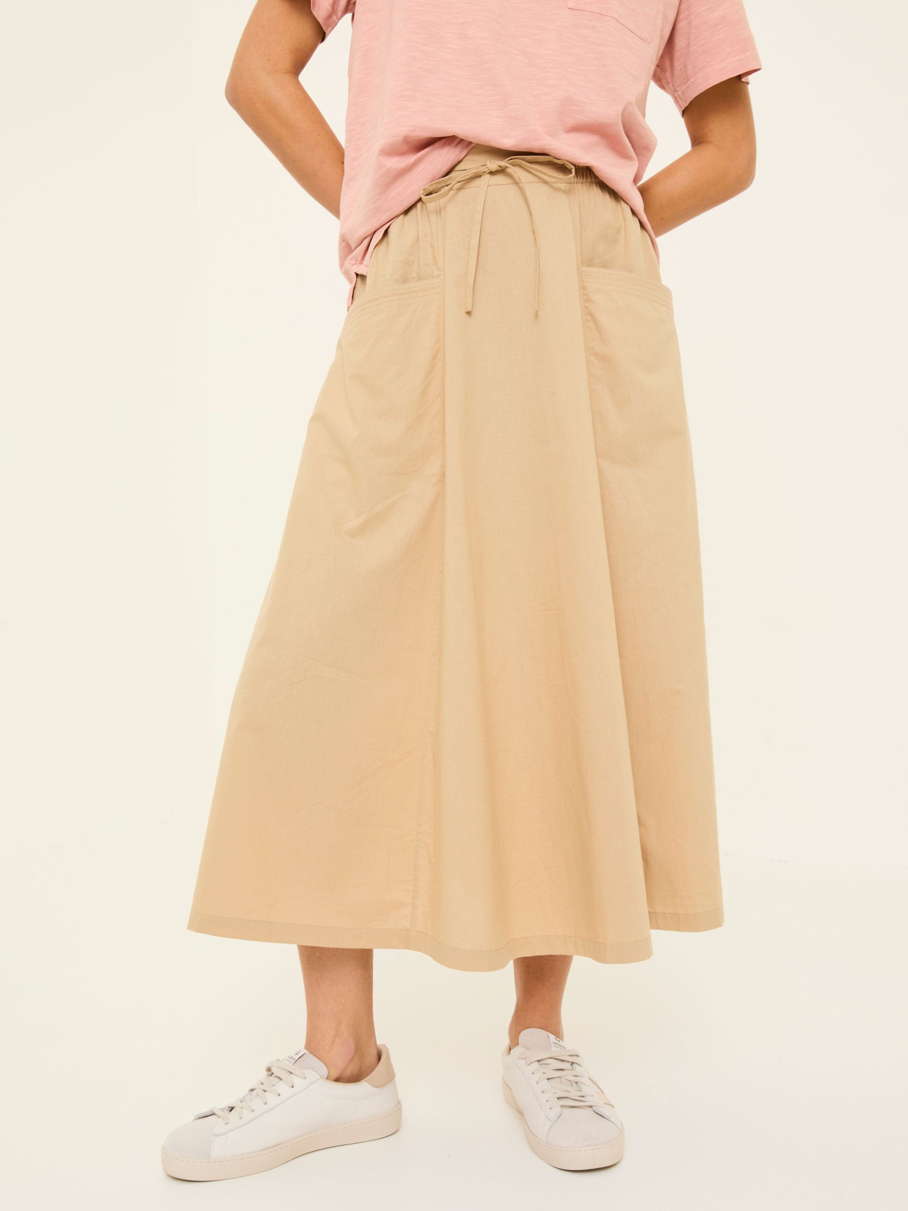 Stone Sulli Poplin Skirt (E88176) | £49.50