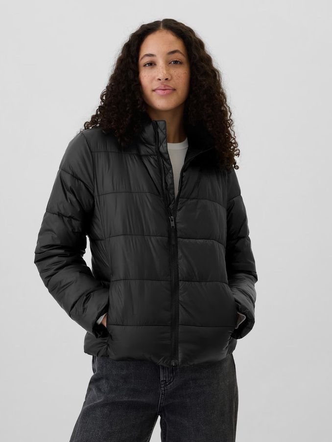Black Cold Control Puffer Jacket (E88760) | £30