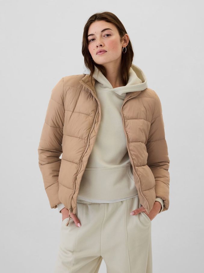Beige Cold Control Puffer Jacket (E88761) | £30