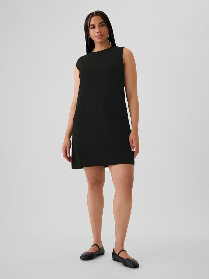 Black Shift Mini Dress (E88828) | £30