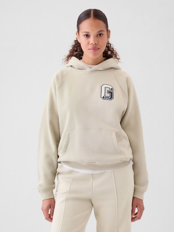 Cream Vintage Soft Hoodie (E88862) | £21