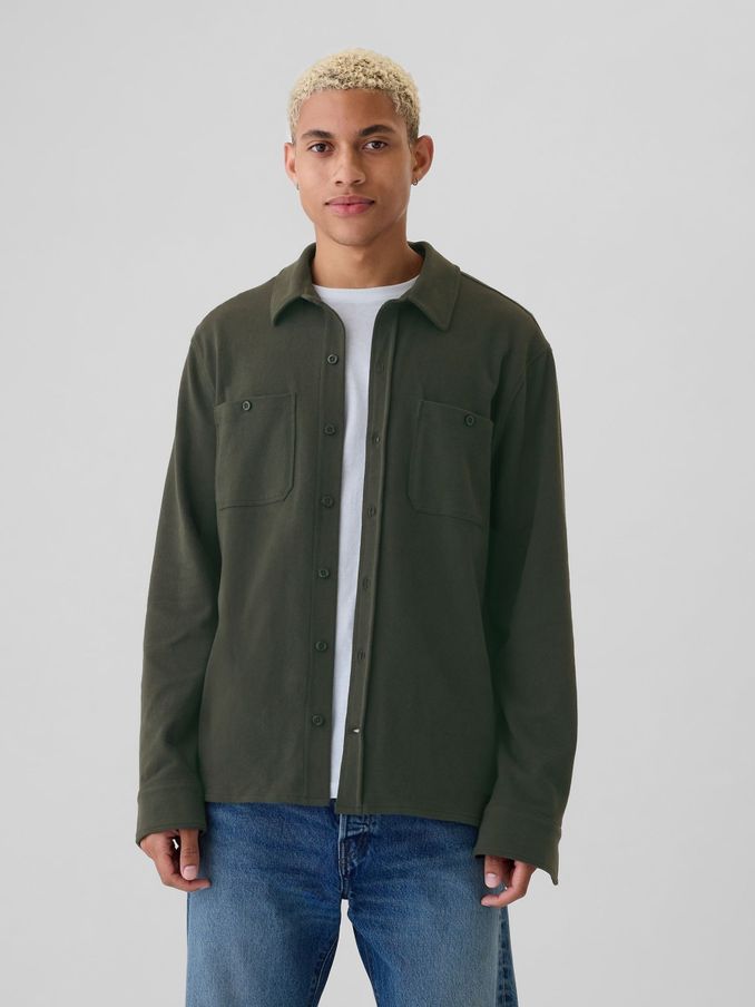 Green Jersey Long Sleeve Shirt (E88960) | £18