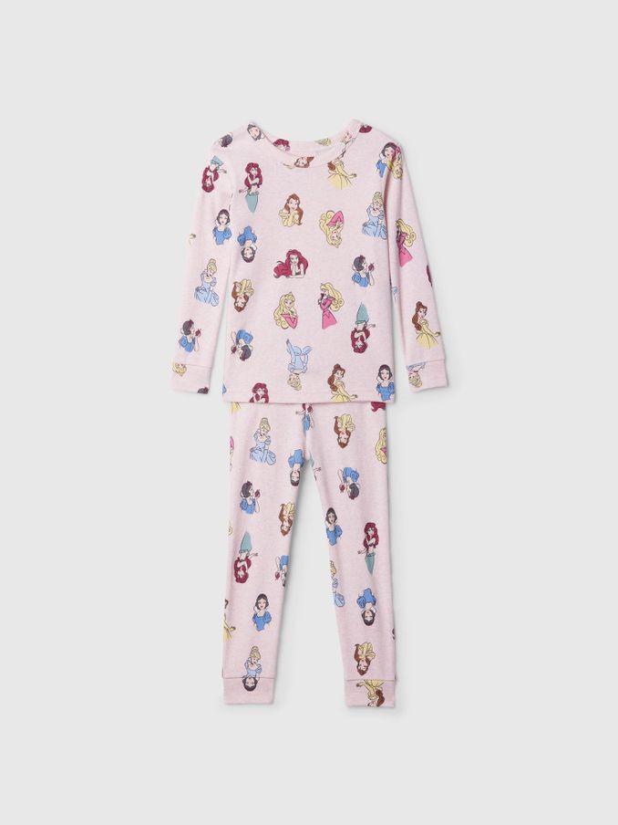 Light Pink Disney Princess Cotton Long Sleeve Pyjamas (6mths-5yrs) (E89300) | £12