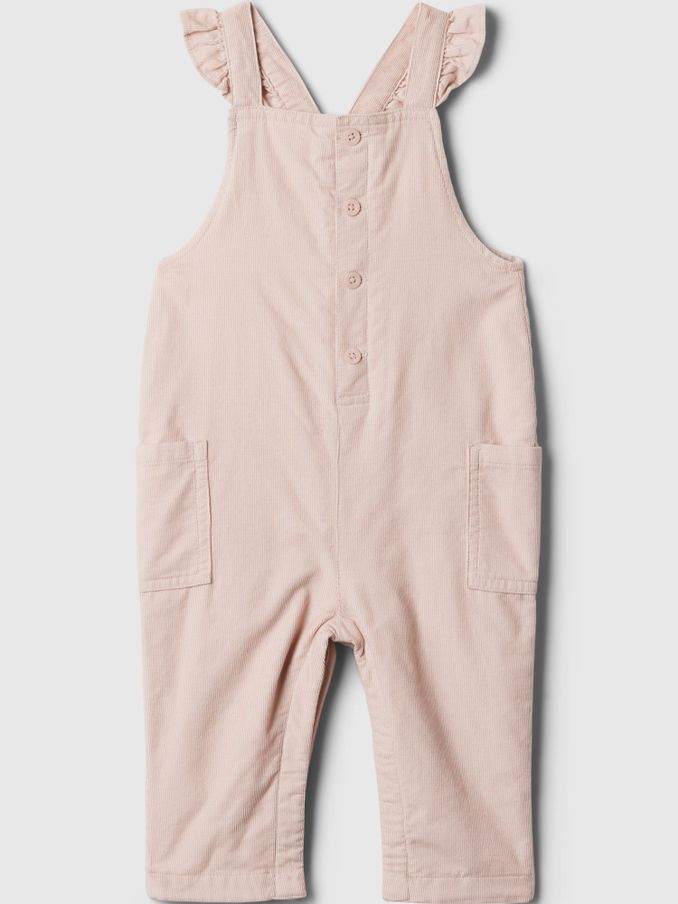 Pink Corduroy Dungarees (Newborn-24mths) (E89313) | £15