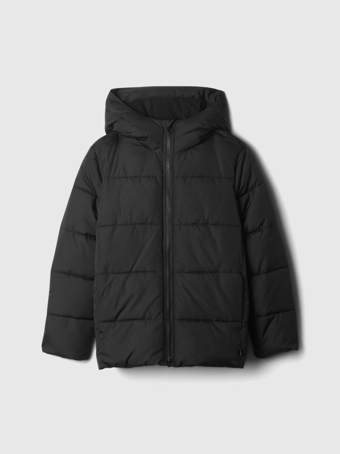 Black Warmest Puffer Jacket (4-13yrs) (E89328) | £31