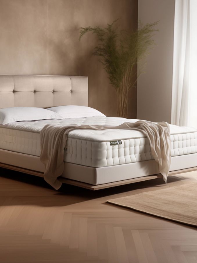 Simba White Earth Apex Mattress (E89867) | £2,200 - £3,600