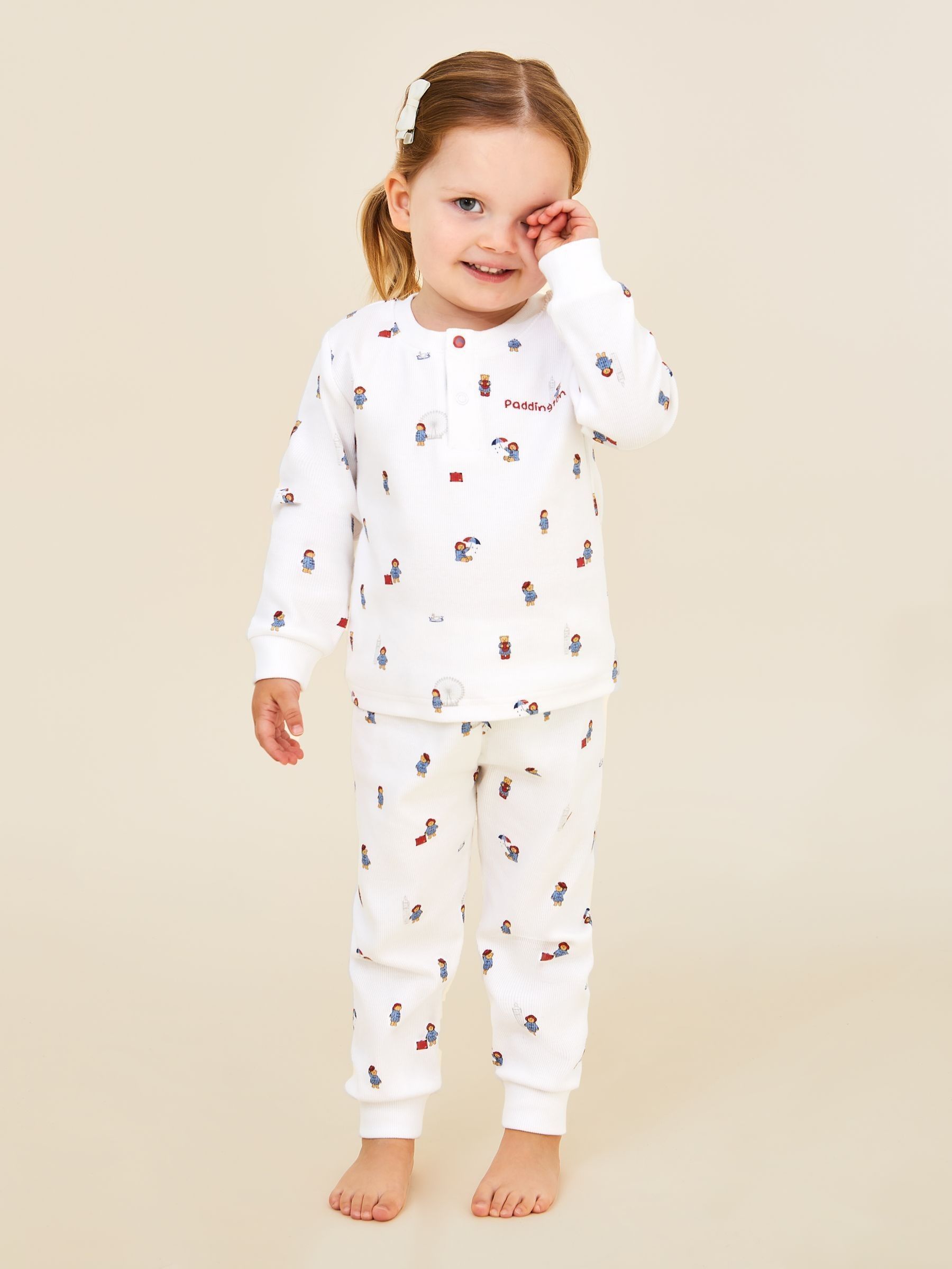 Ecru Paddington Pyjamas (E90493) | £23
