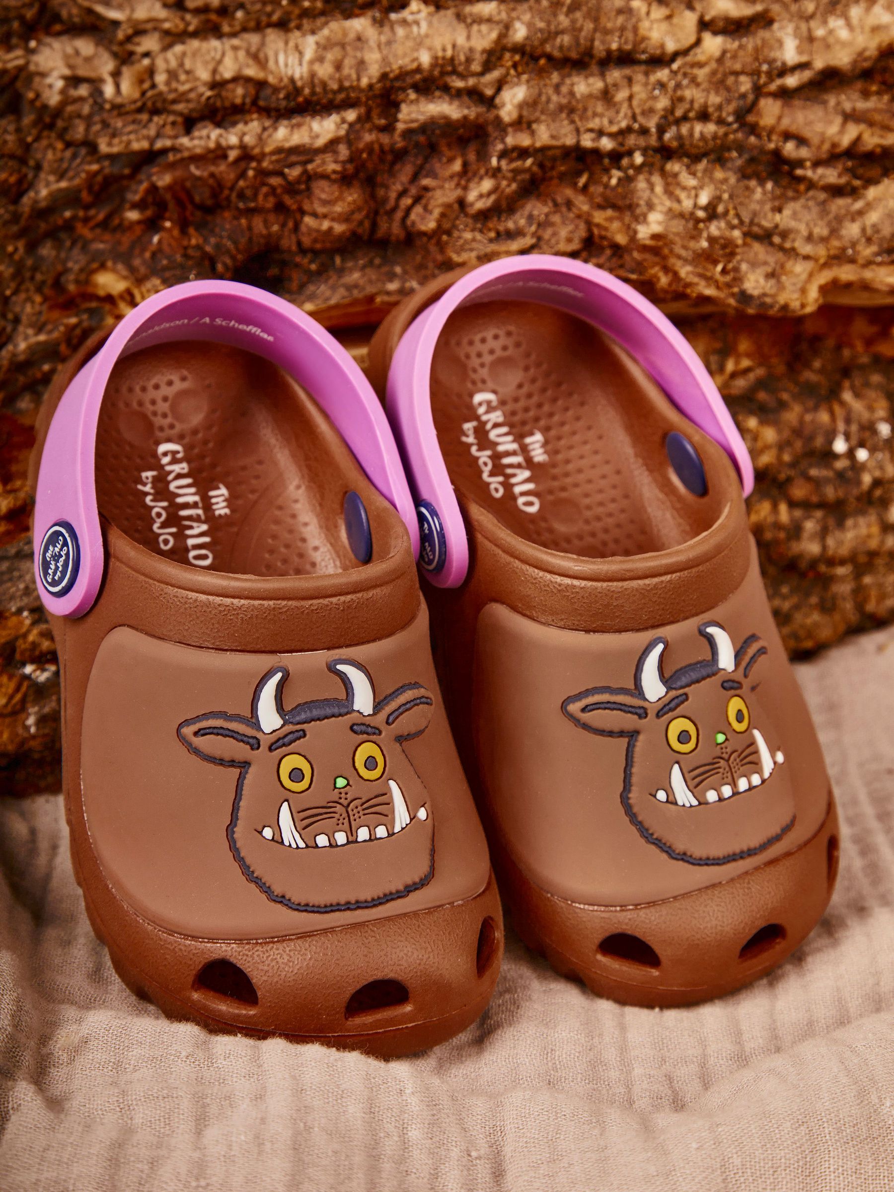 Brown Gruffalo Clogs (E90496) | £18