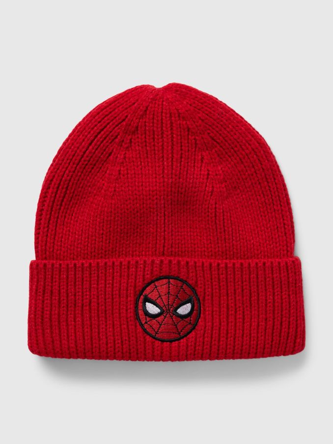 Red Kids Marvel Spider-Man Beanie Hat (4-10yrs) (E91566) | £10