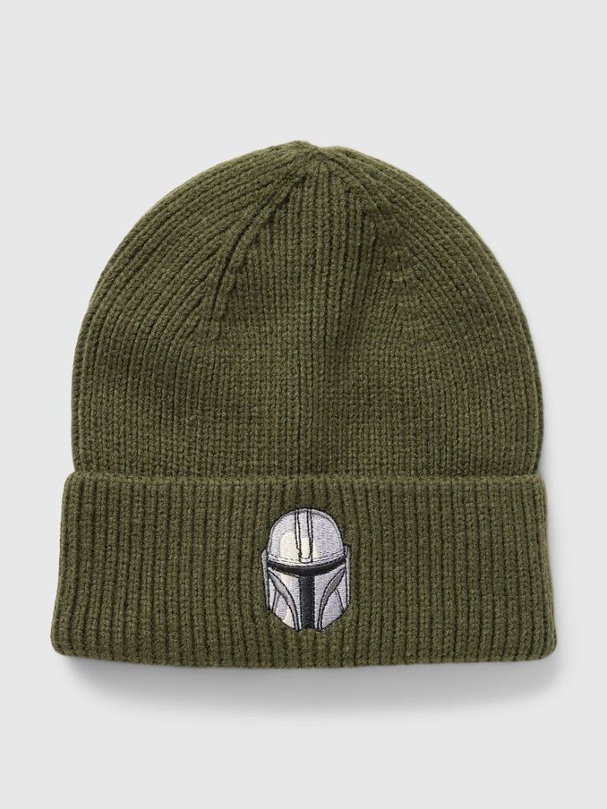 Green Kids Star Wars The Mandalorian Beanie Hat (4-10yrs) (E91567) | £10