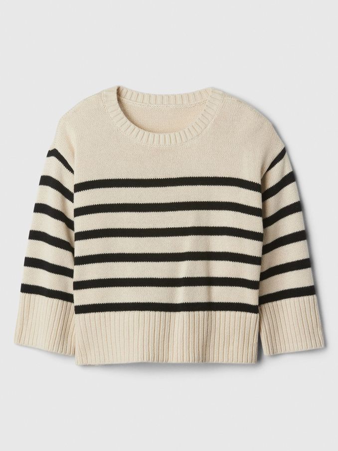 Cream Knit Crew Neck Jumper (E91584) | £10