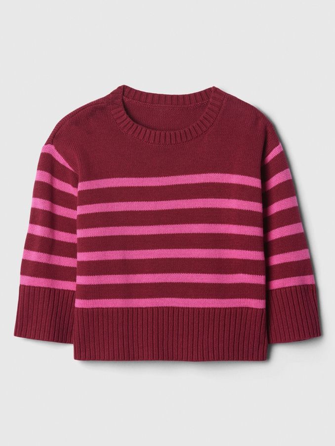 Pink Knit Crew Neck Jumper (E91585) | £9