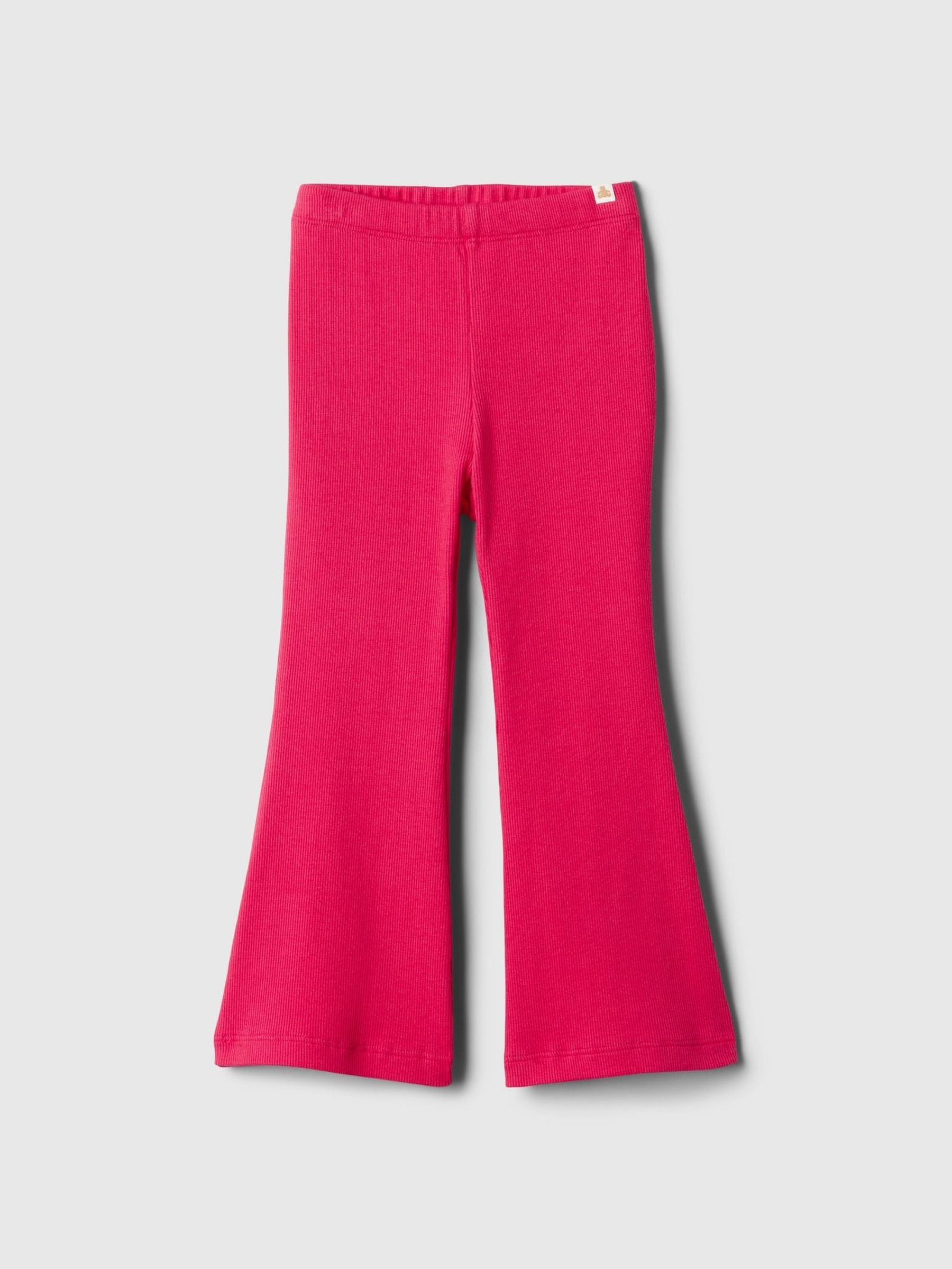 Pink Flare Basic Cotton Leggings (6mths-5yrs) (E91597) | £7