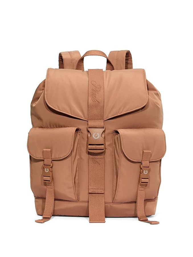 Toffee Brown Cargo Backpack (E91895) | £24