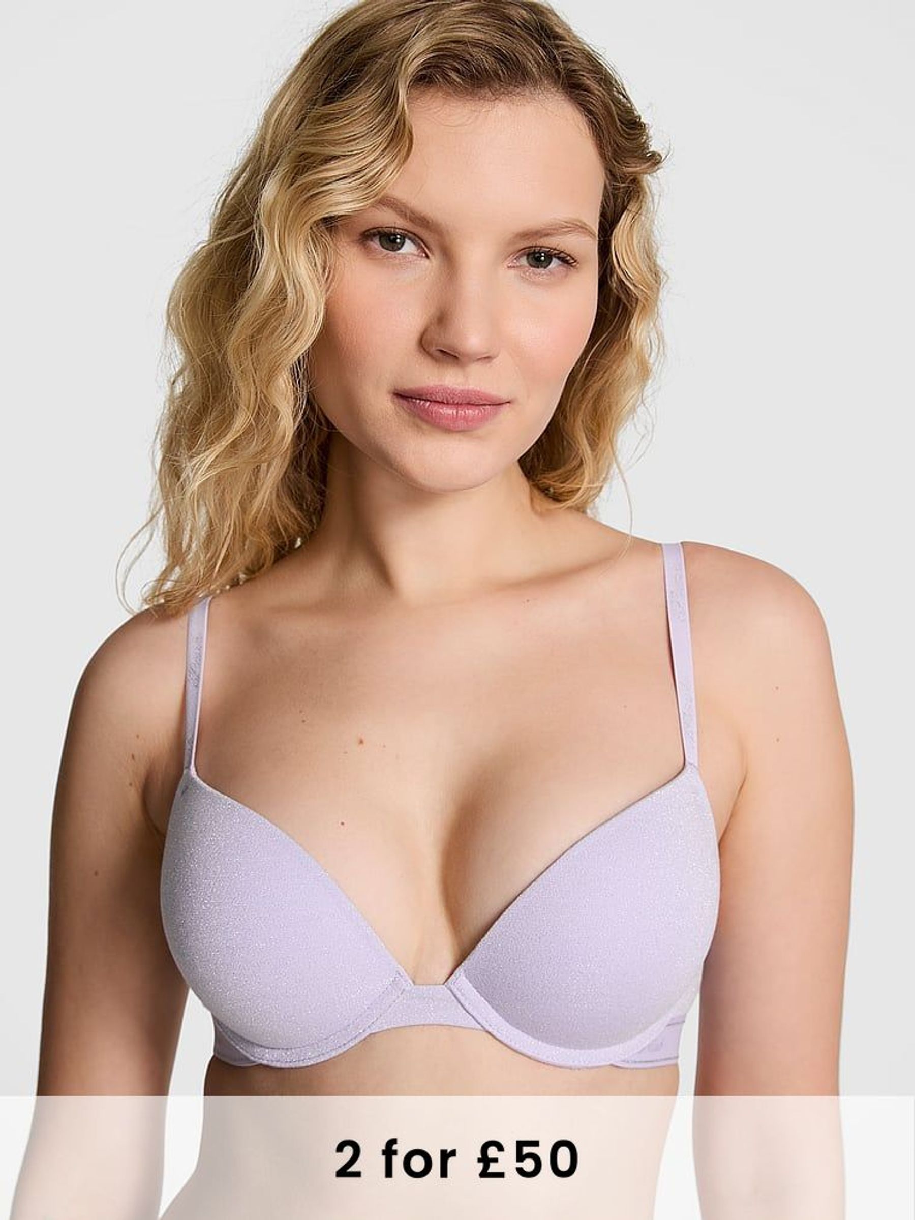 Purple Cloud Super Push Up Bra (E95692) | £29