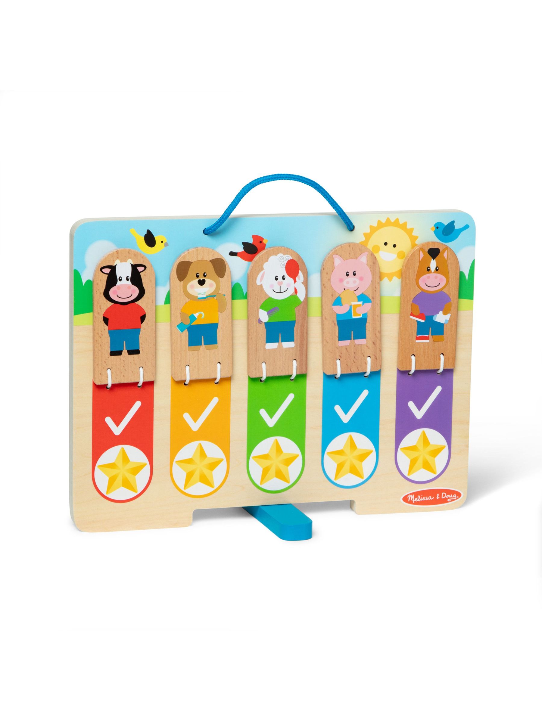 Melissa & Doug No Colour Daily Routines Chart (E95768) | £15