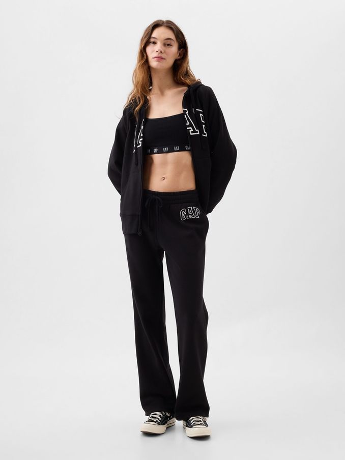 Black Logo Straight Leg Joggers (E95836) | £30