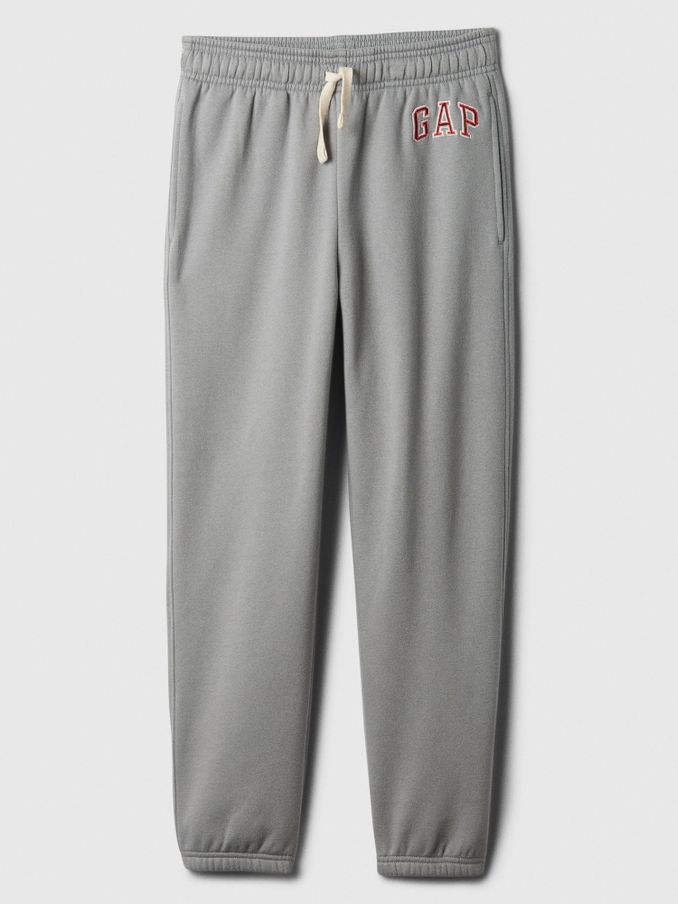Grey Logo Joggers (4-13yrs) (E95987) | £12