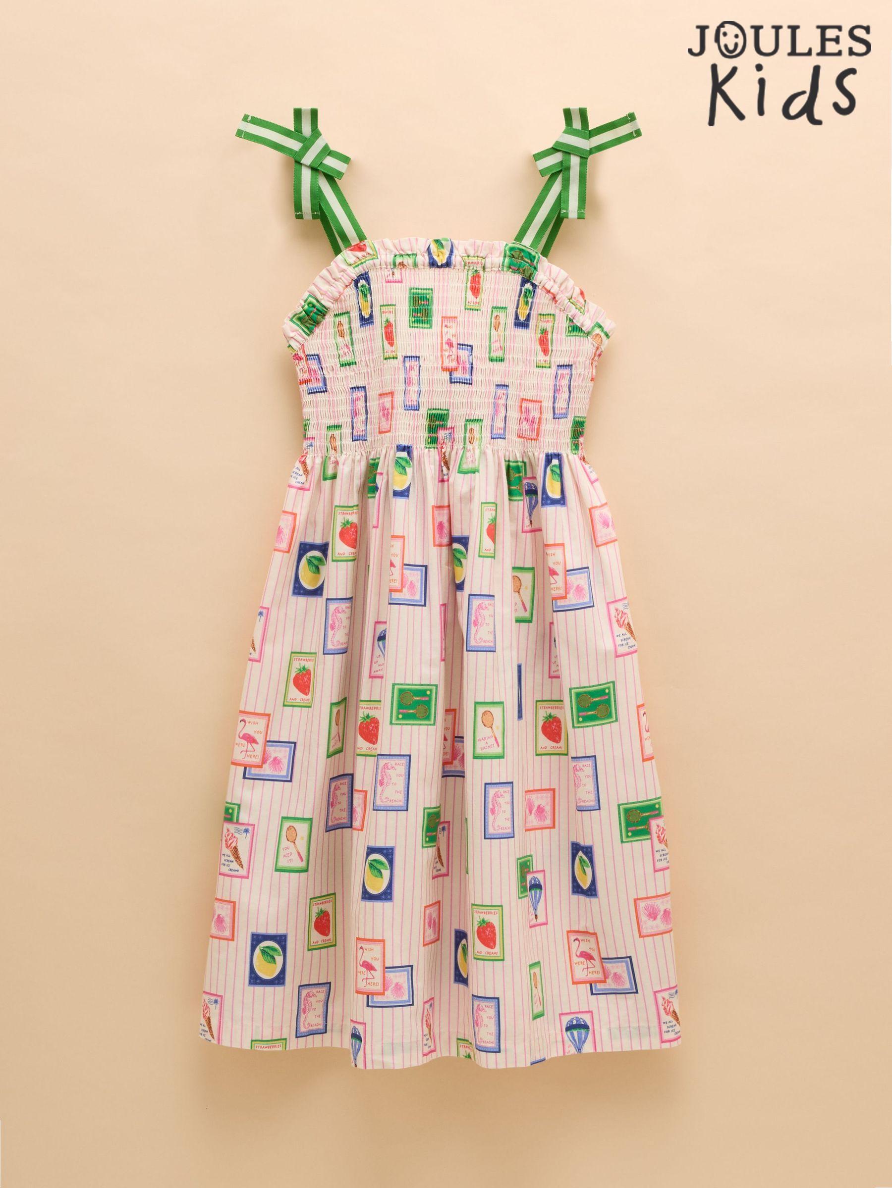 Pretty As A Picture Cream Woven Bow Tie Dress (E96231) | £39 - £42