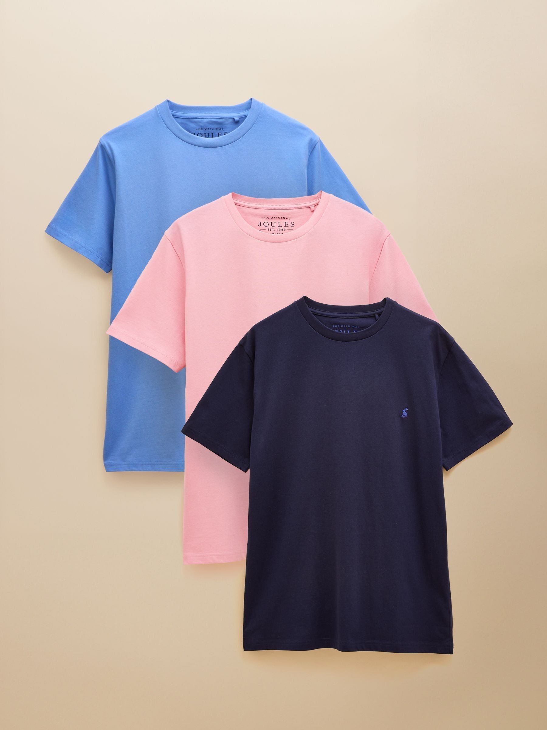 Everyday Multi Pack of Three Crew Neck T-Shirts (E96876) | £45