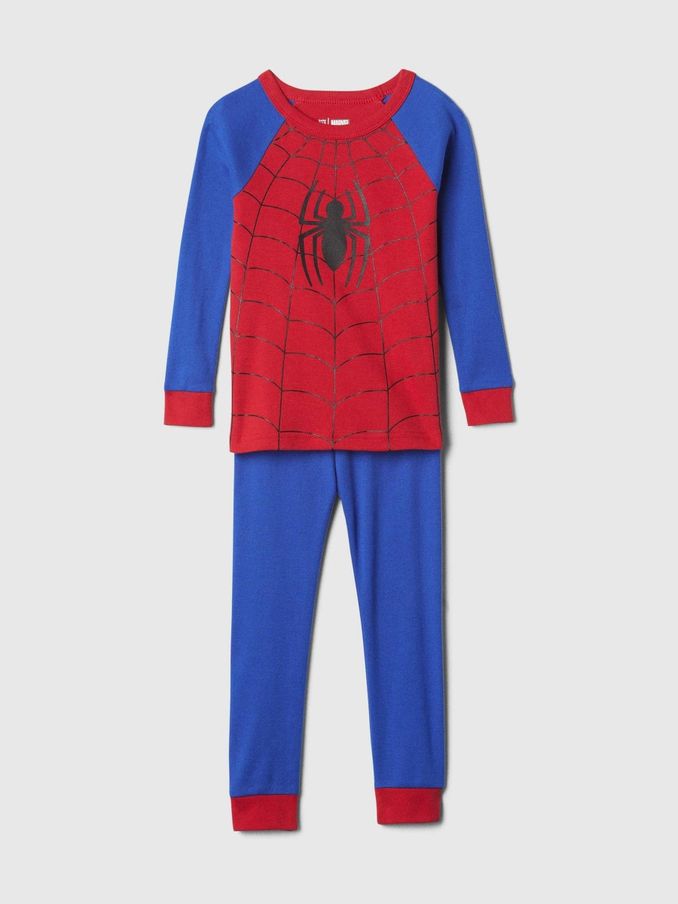 Red Marvel Spider-Man Cotton Long Sleeve Pyjamas (6mths-5yrs) (E96974) | £12