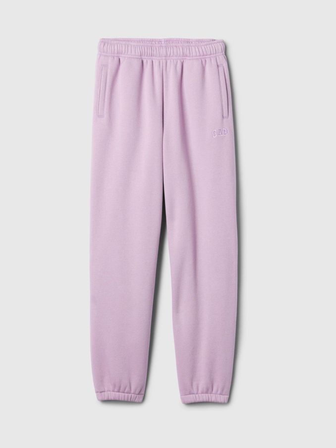 Purple Logo Joggers (4-13yrs) (E97192) | £12