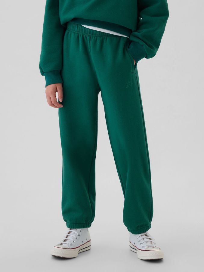 Green Logo Joggers (4-13yrs) (E97193) | £10