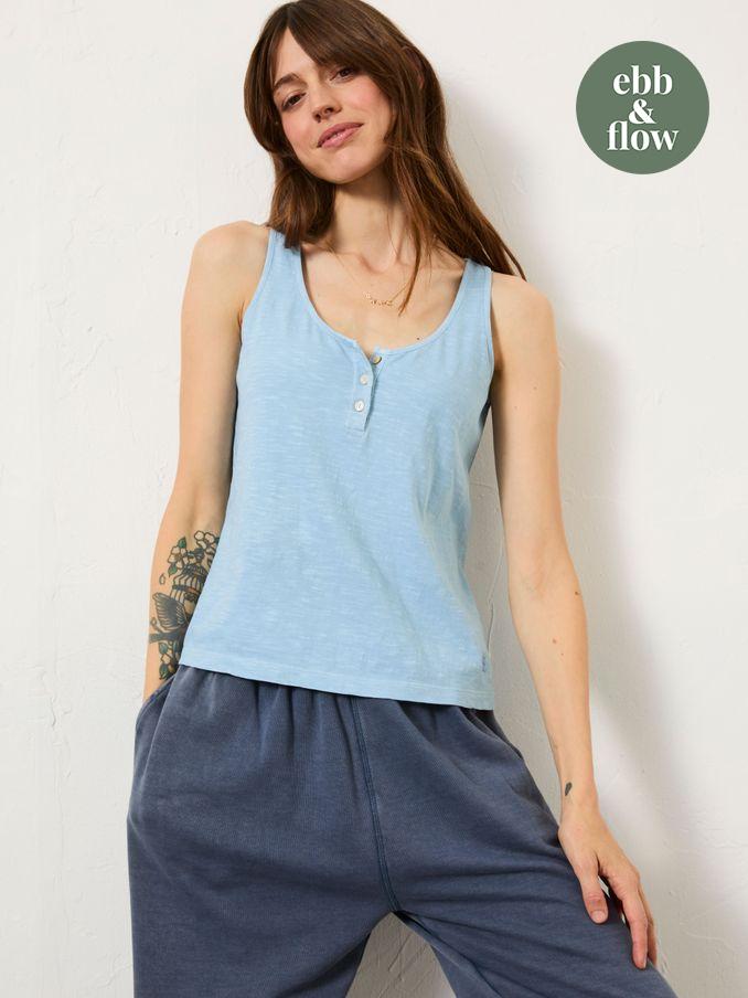 Blue Gigi Scoop Vest (E98933) | £12