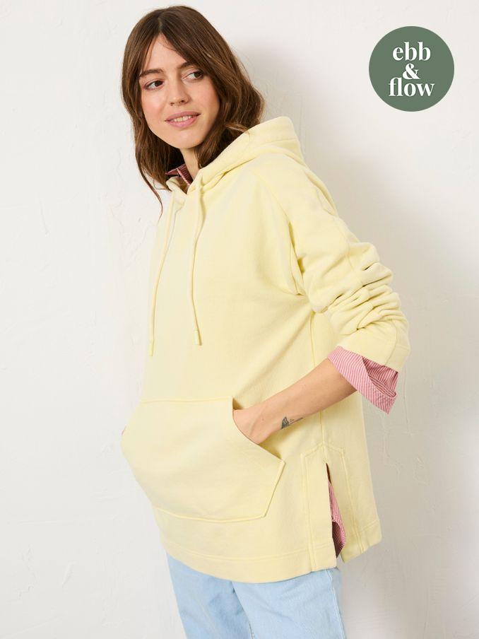 Luna Yellow 100% Cotton Hoodie (E98942) | £32