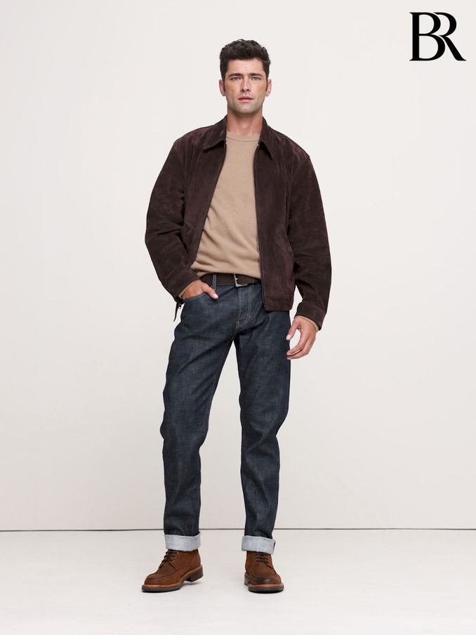 Banana Republic Dark Blue Slim Selvedge Jeans (E98959) | £190