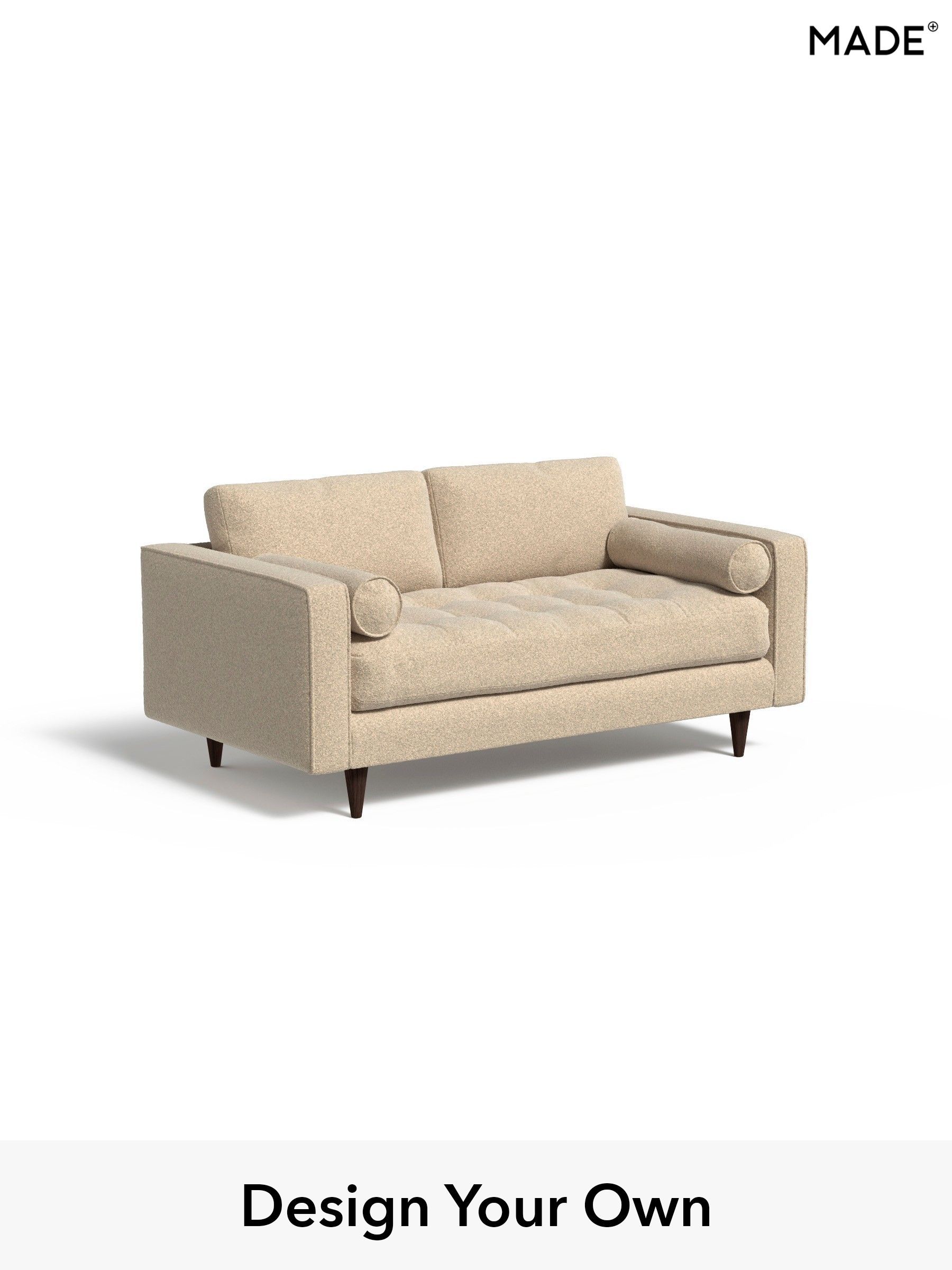 Soft Touch Boucle/Natural Linen - Scott By Made