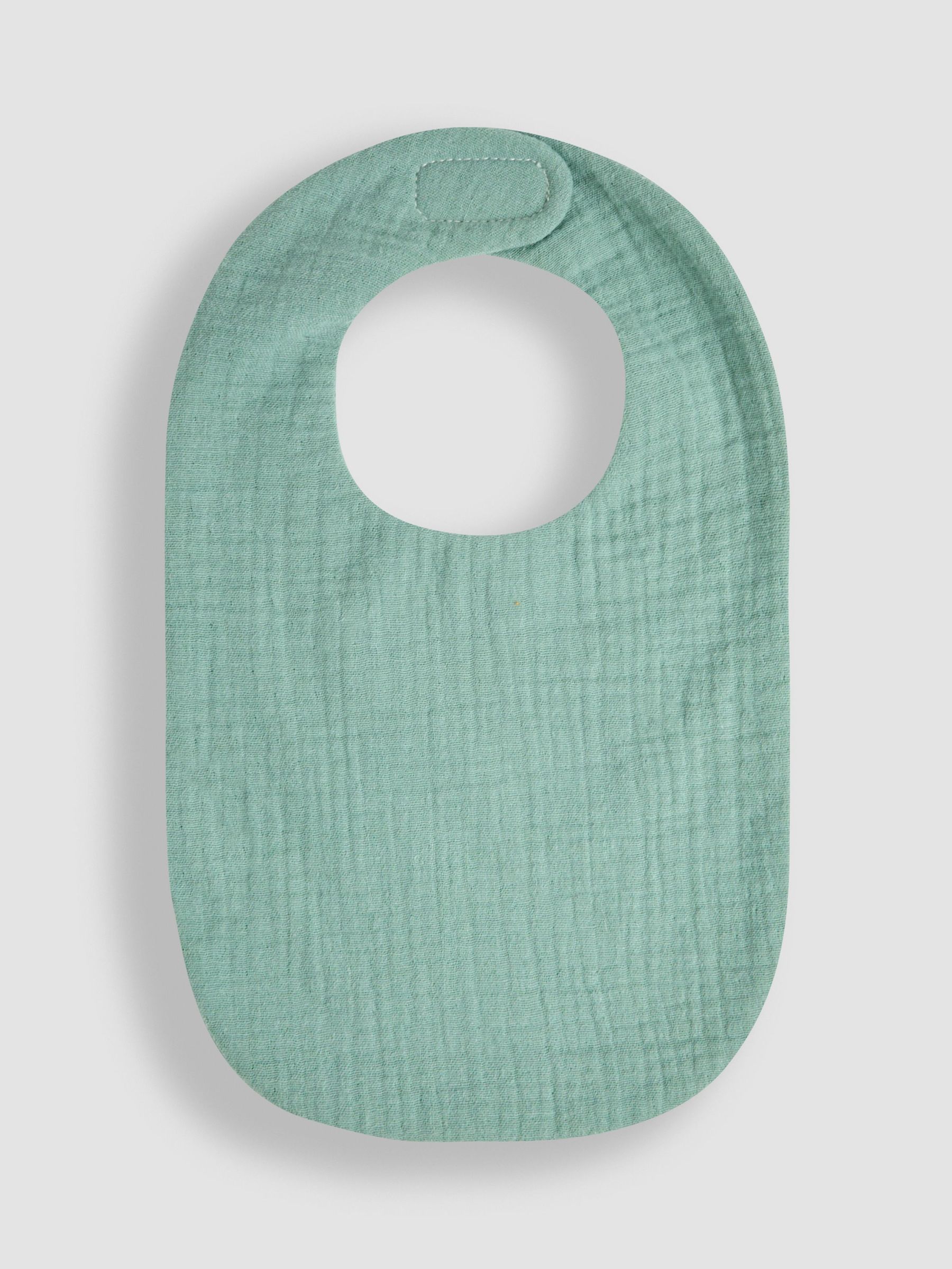 Green Baby Muslin Frill Bib (F00188) | £6