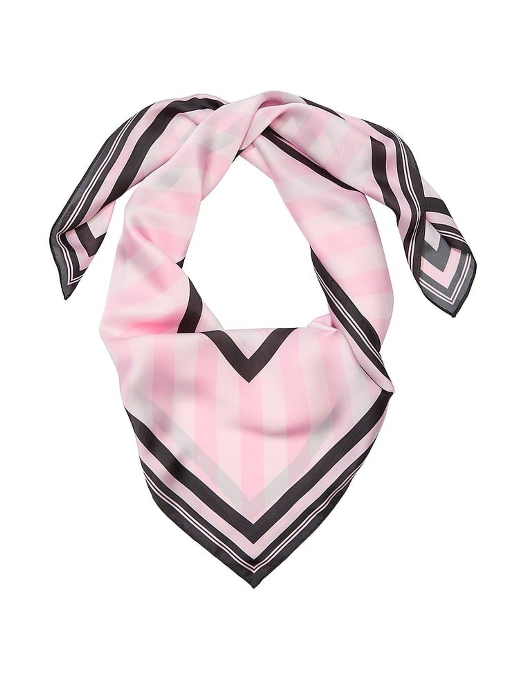Heritage Stripe Satin Scarf (F02773) | £25
