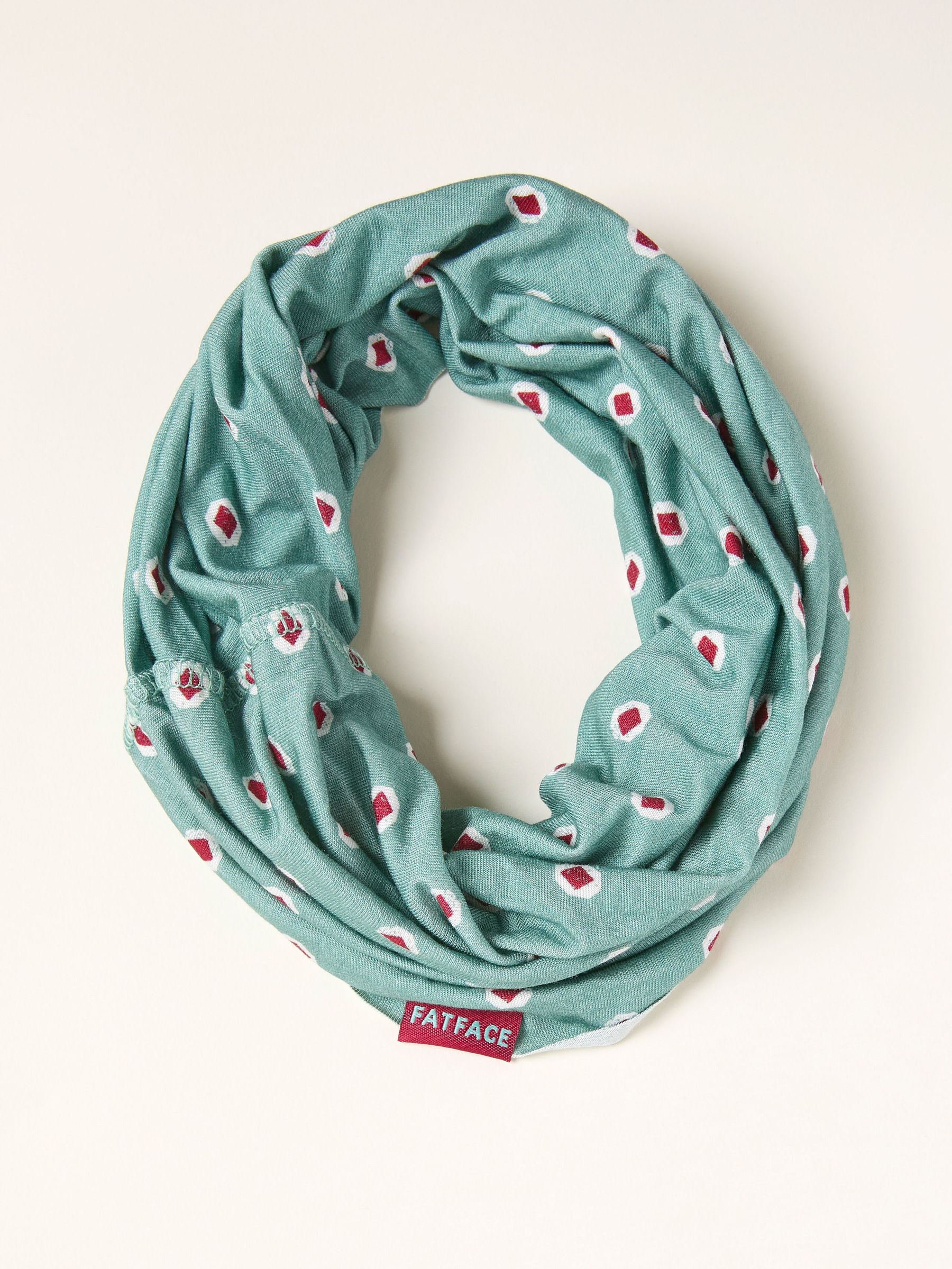 Blue Paisley Print Multi Snood (F03096) | £12.50