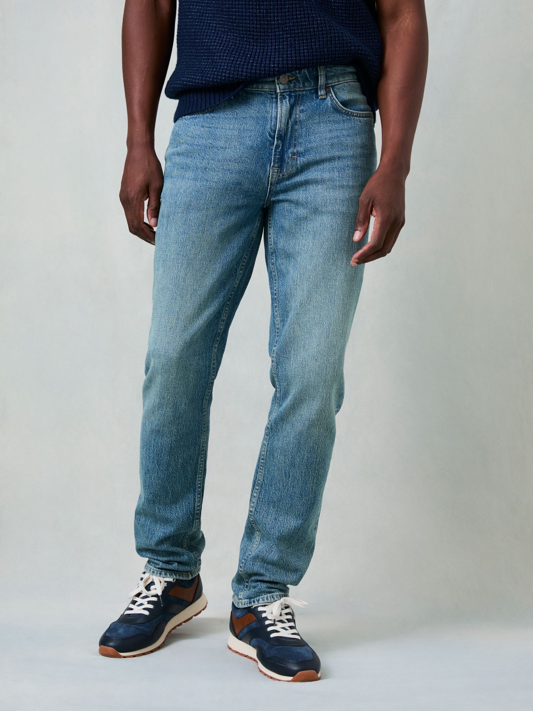 Denim Blue Tint Slim Fit Slim Fit Jeans (F08176) | £59
