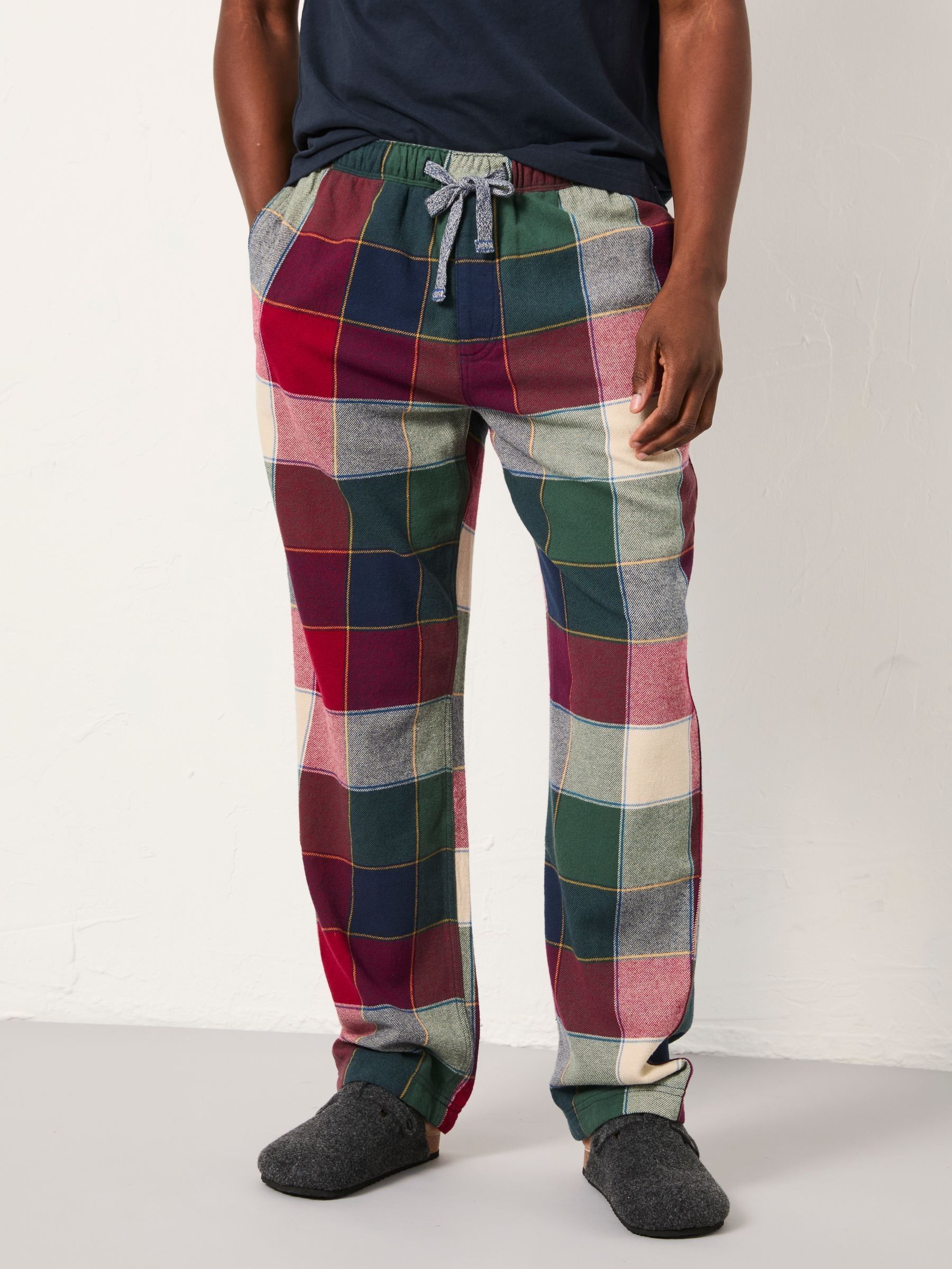 Hetton Red Buffalo Check Pyjama Bottoms (F08262) | £39.50
