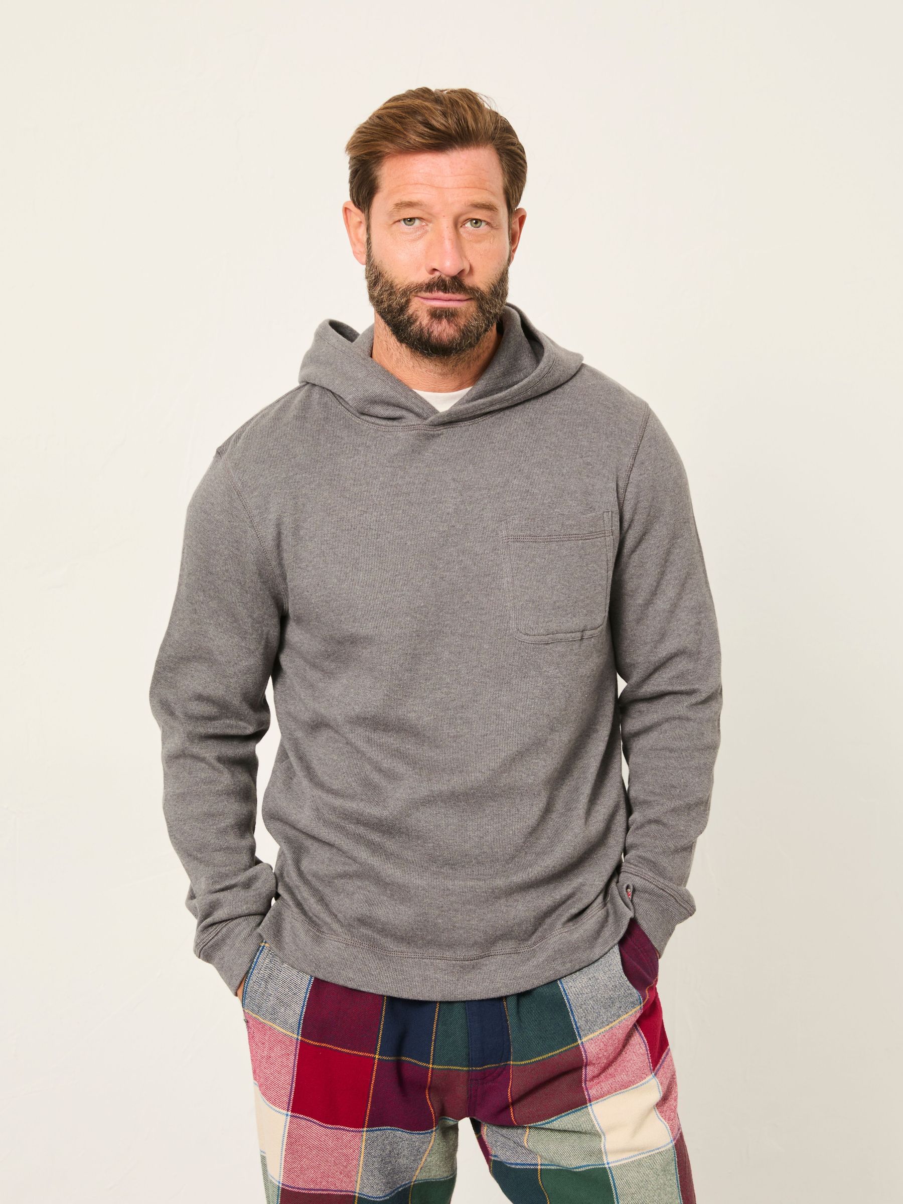 Weston Grey Lounge Hoodie (F09379) | £45