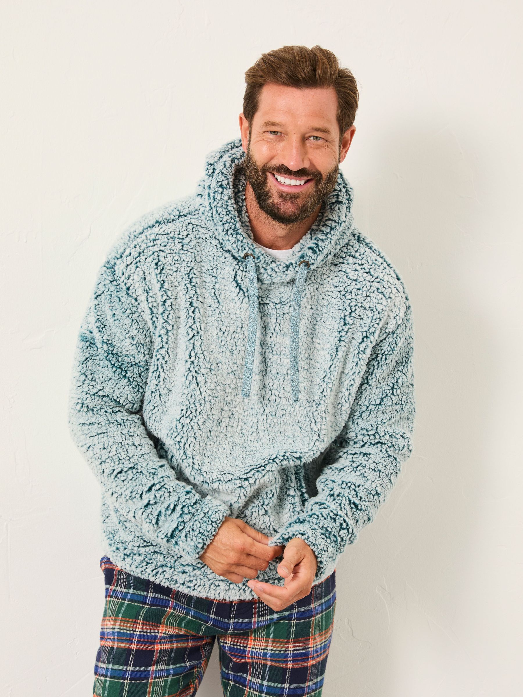 Dark Teal Sofa Snuggle Hoodie (F09380) | £55