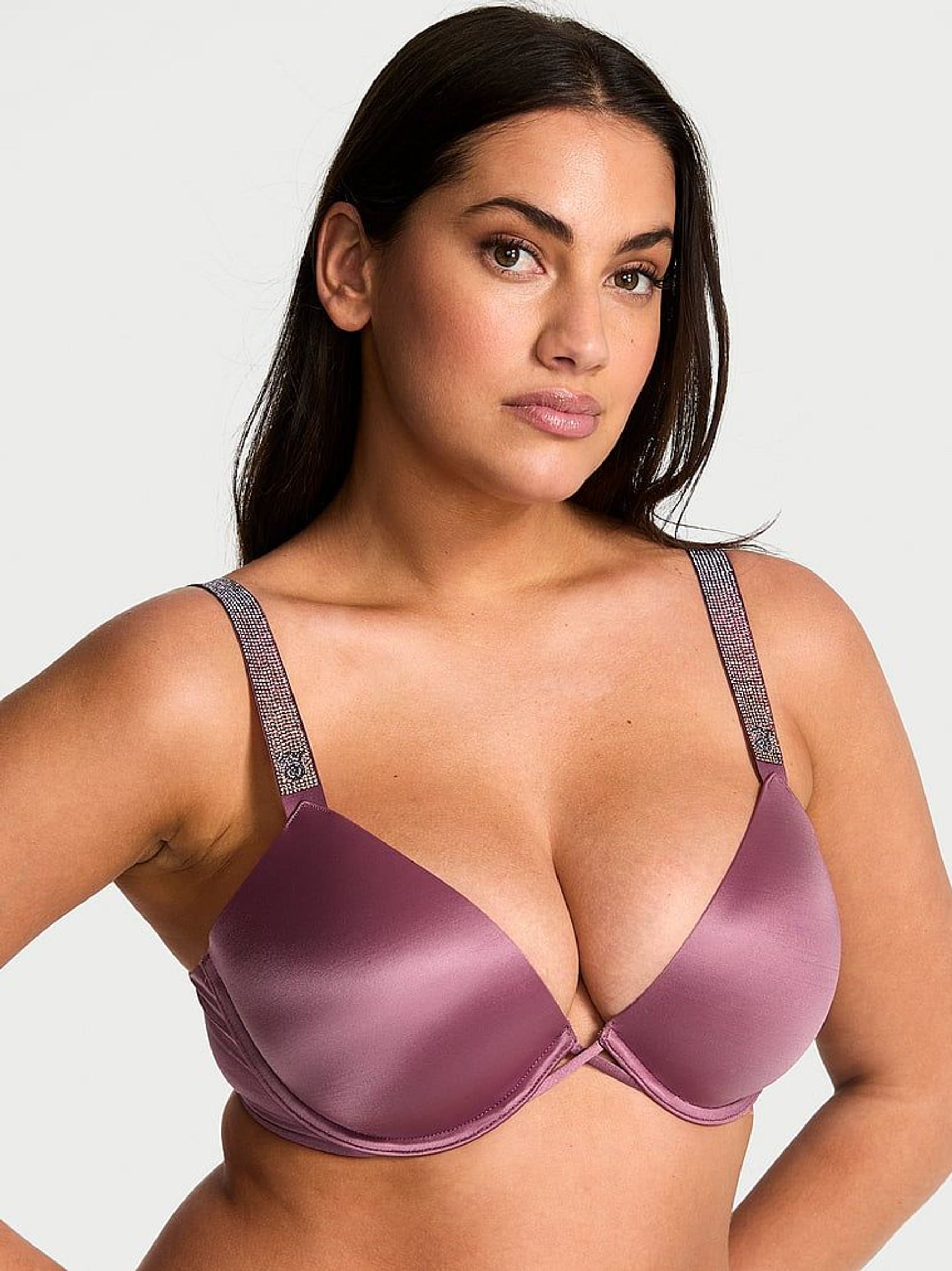 Purple Vapor Ombre Shine Strap Bra (F11261) | £59